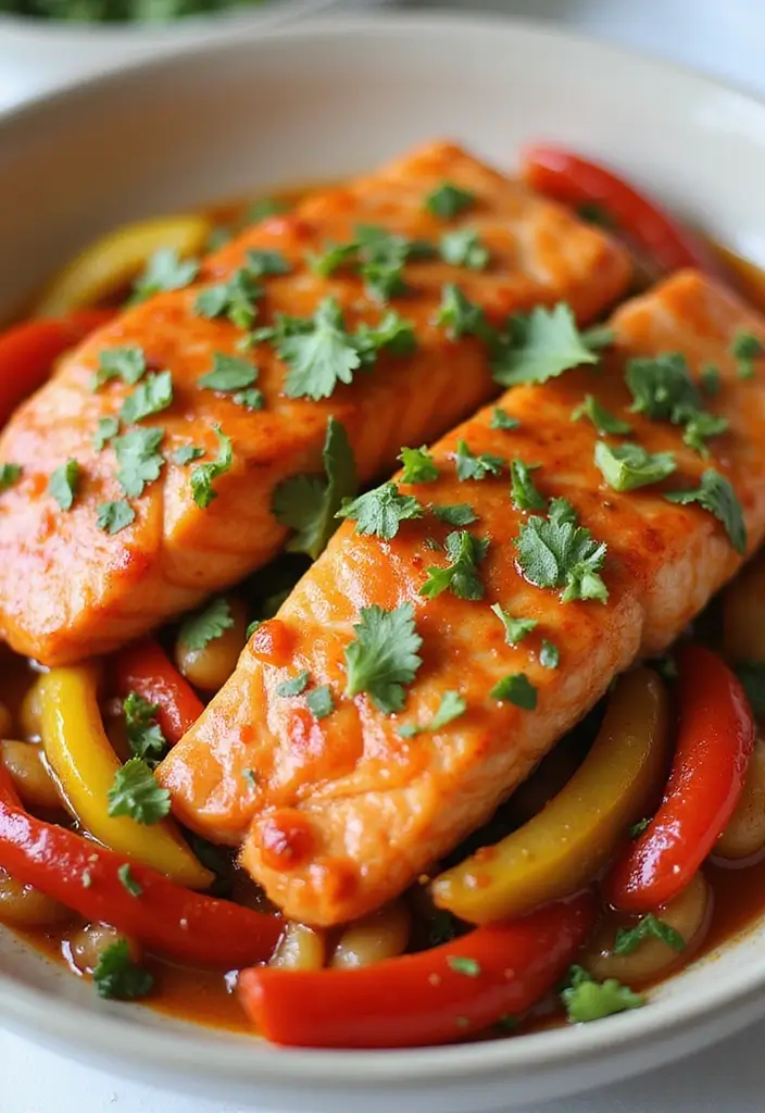 28 Salmon Stir Fry Recipes for Quick Omega-3 Packed Meals 81 28 Salmon Stir Fry Recipes for Quick Omega-3 Packed Meals - 13. Buffalo Salmon Stir Fry