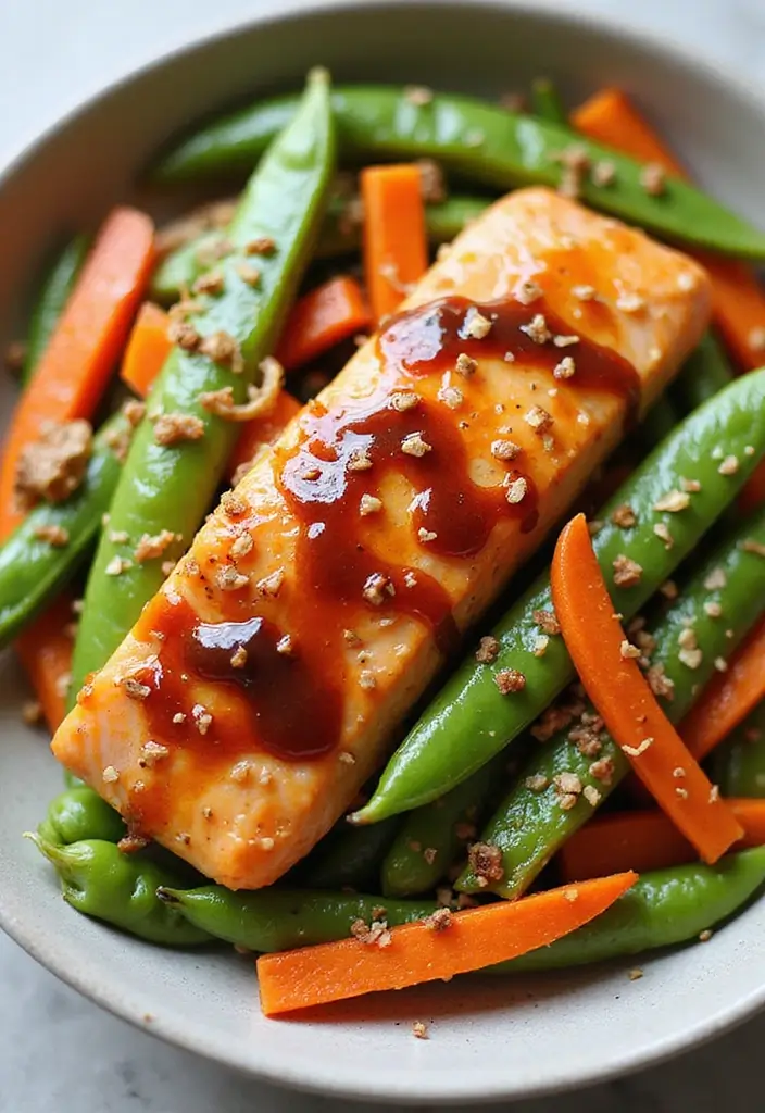 28 Salmon Stir Fry Recipes for Quick Omega-3 Packed Meals 8 28 Salmon Stir Fry Recipes for Quick Omega-3 Packed Meals - 2. Teriyaki Salmon Stir Fry