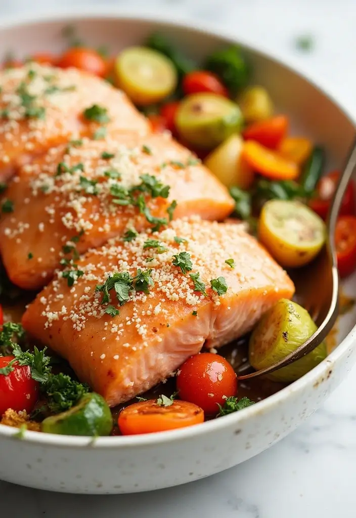 28 Salmon Stir Fry Recipes for Quick Omega-3 Packed Meals 156 28 Salmon Stir Fry Recipes for Quick Omega-3 Packed Meals - 24. Garlic Parmesan Salmon Stir Fry