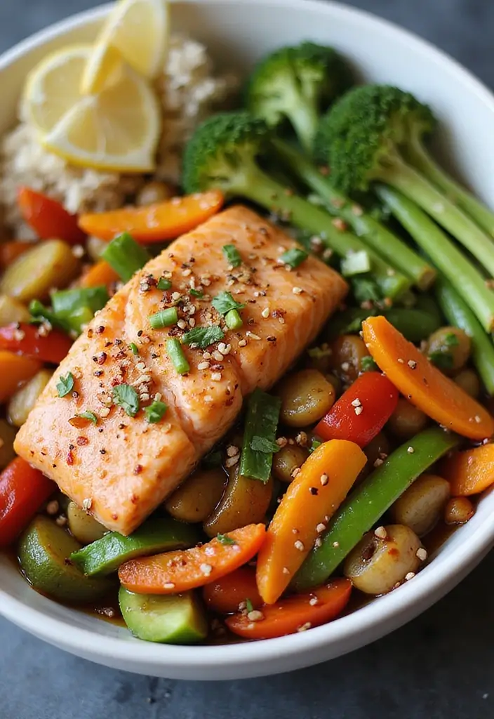 28 Salmon Stir Fry Recipes for Quick Omega-3 Packed Meals 163 28 Salmon Stir Fry Recipes for Quick Omega-3 Packed Meals - 25. Asian-Inspired Salmon Stir Fry