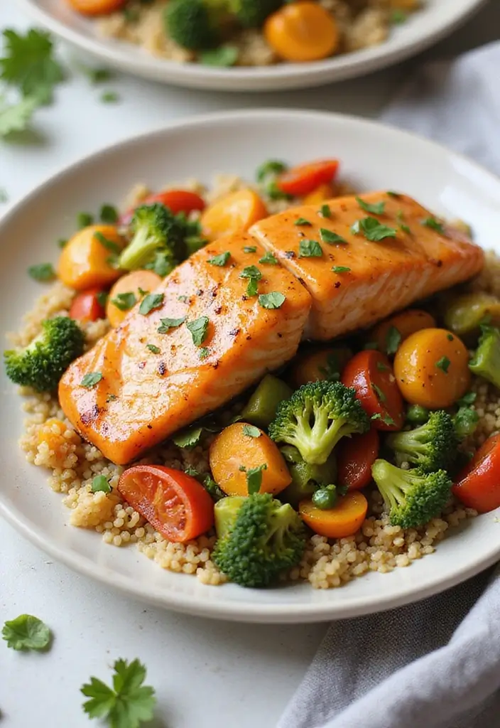 28 Salmon Stir Fry Recipes for Quick Omega-3 Packed Meals 27 28 Salmon Stir Fry Recipes for Quick Omega-3 Packed Meals - 5. Honey Mustard Salmon Stir Fry