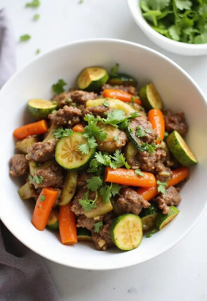 28 Spicy Beef Stir Fry Recipes That Bring the Heat 92 28 Spicy Beef Stir Fry Recipes That Bring the Heat - 14. Beef and Zucchini Stir Fry