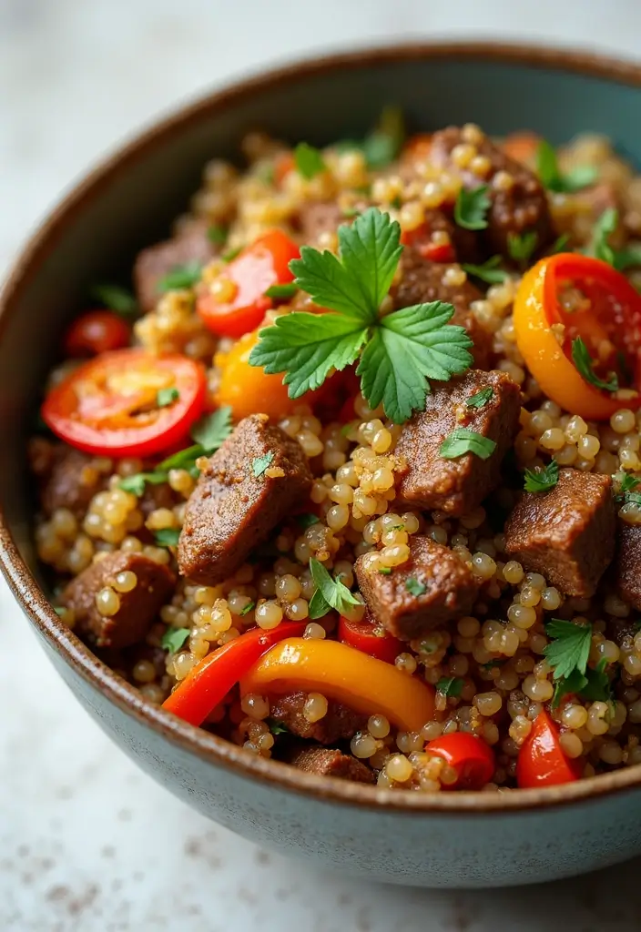 28 Spicy Beef Stir Fry Recipes That Bring the Heat 125 28 Spicy Beef Stir Fry Recipes That Bring the Heat - 19. Spicy Beef and Quinoa Stir Fry