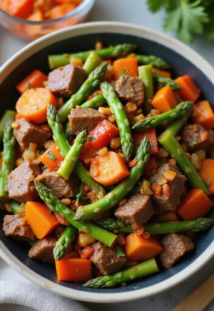 28 Spicy Beef Stir Fry Recipes That Bring the Heat 132 28 Spicy Beef Stir Fry Recipes That Bring the Heat - 20. Spicy Beef and Asparagus Stir Fry
