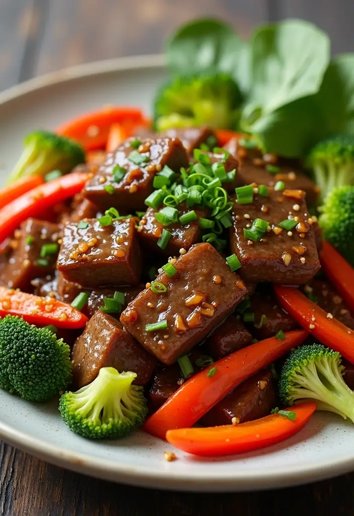 28 Spicy Beef Stir Fry Recipes That Bring the Heat 43 28 Spicy Beef Stir Fry Recipes That Bring the Heat - 7. Spicy Ginger Beef Stir Fry