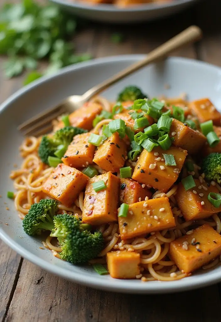 29 Asian Noodle Stir Fry Recipes Full of Taste 1 29 Asian Noodle Stir Fry Recipes Full of Taste - 1. Spicy Tofu and Broccoli Noodle Stir Fry