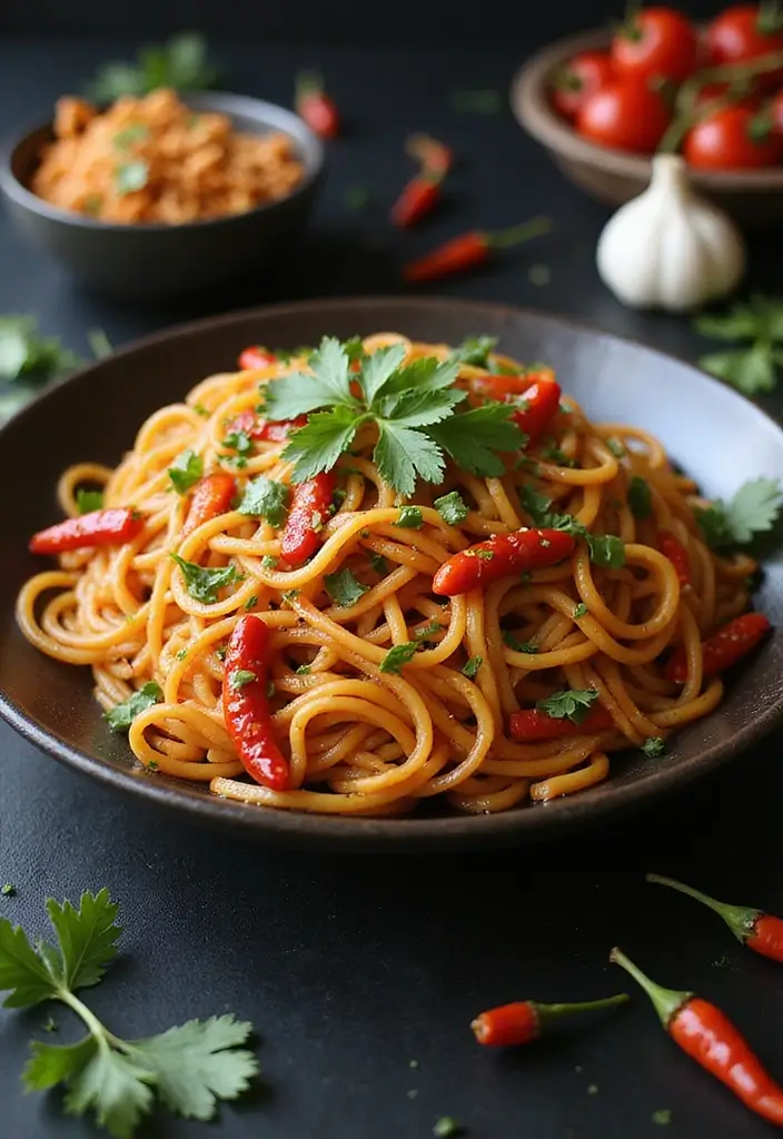 29 Asian Noodle Stir Fry Recipes Full of Taste 69 29 Asian Noodle Stir Fry Recipes Full of Taste - 11. Chilli Garlic Noodles