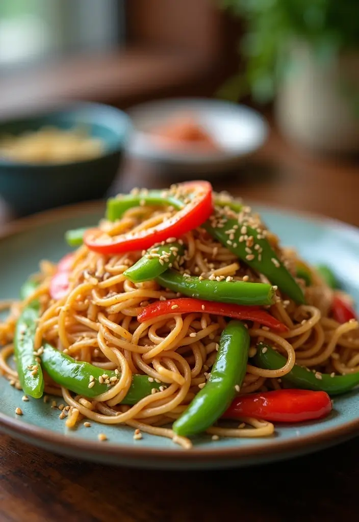 29 Asian Noodle Stir Fry Recipes Full of Taste 83 29 Asian Noodle Stir Fry Recipes Full of Taste - 13. Teriyaki Noodle Stir Fry