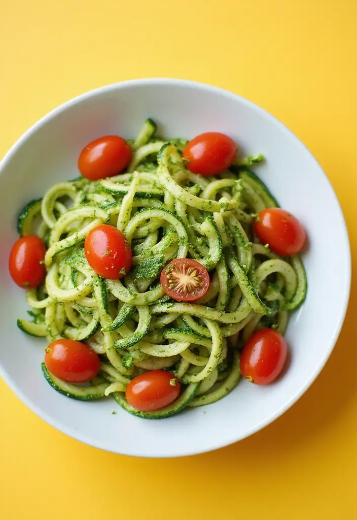 29 Asian Noodle Stir Fry Recipes Full of Taste 125 29 Asian Noodle Stir Fry Recipes Full of Taste - 19. Zucchini Noodles with Pesto