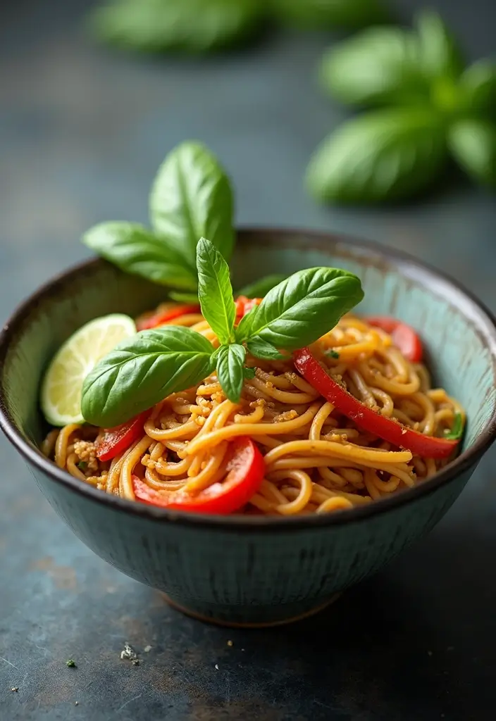 29 Asian Noodle Stir Fry Recipes Full of Taste 153 29 Asian Noodle Stir Fry Recipes Full of Taste - 23. Thai Basil Noodles