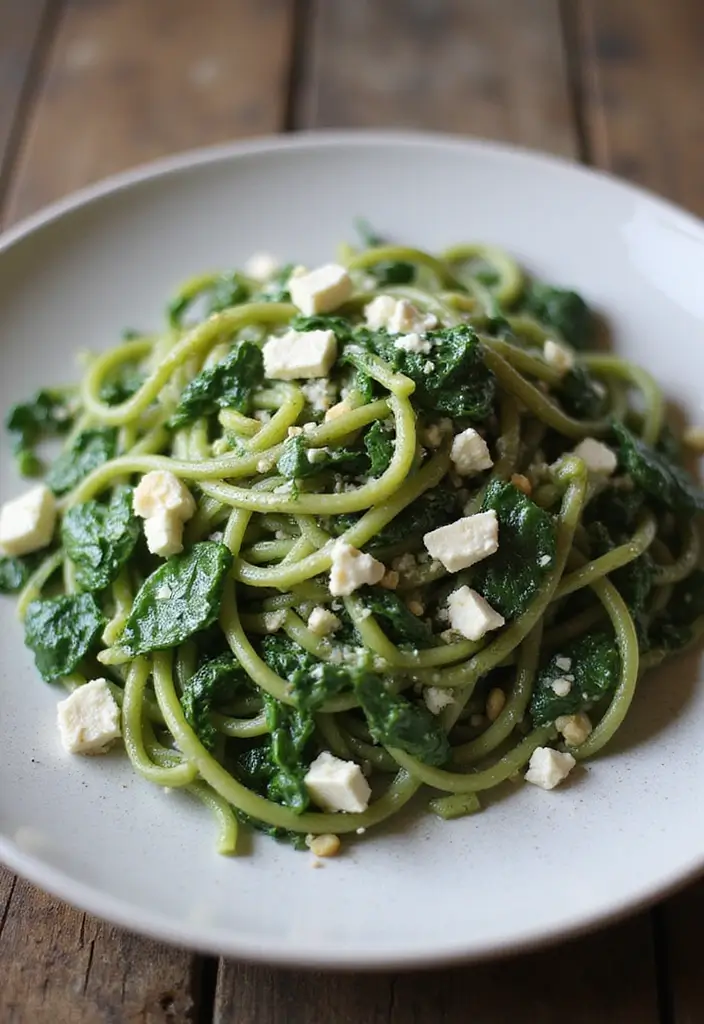 29 Asian Noodle Stir Fry Recipes Full of Taste 160 29 Asian Noodle Stir Fry Recipes Full of Taste - 24. Spinach and Feta Noodles