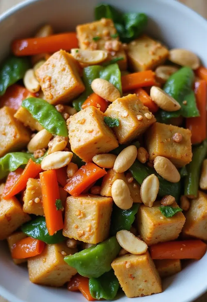 30 Authentic Chinese Stir Fry Recipes Straight from the Wok 93 30 Authentic Chinese Stir Fry Recipes Straight from the Wok - 15. Kung Pao Tofu Stir Fry