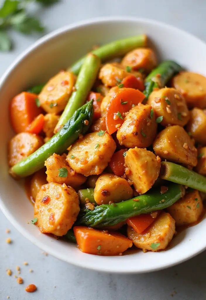 30 Authentic Chinese Stir Fry Recipes Straight from the Wok 164 30 Authentic Chinese Stir Fry Recipes Straight from the Wok - 26. Vegetarian Orange Chicken Stir Fry