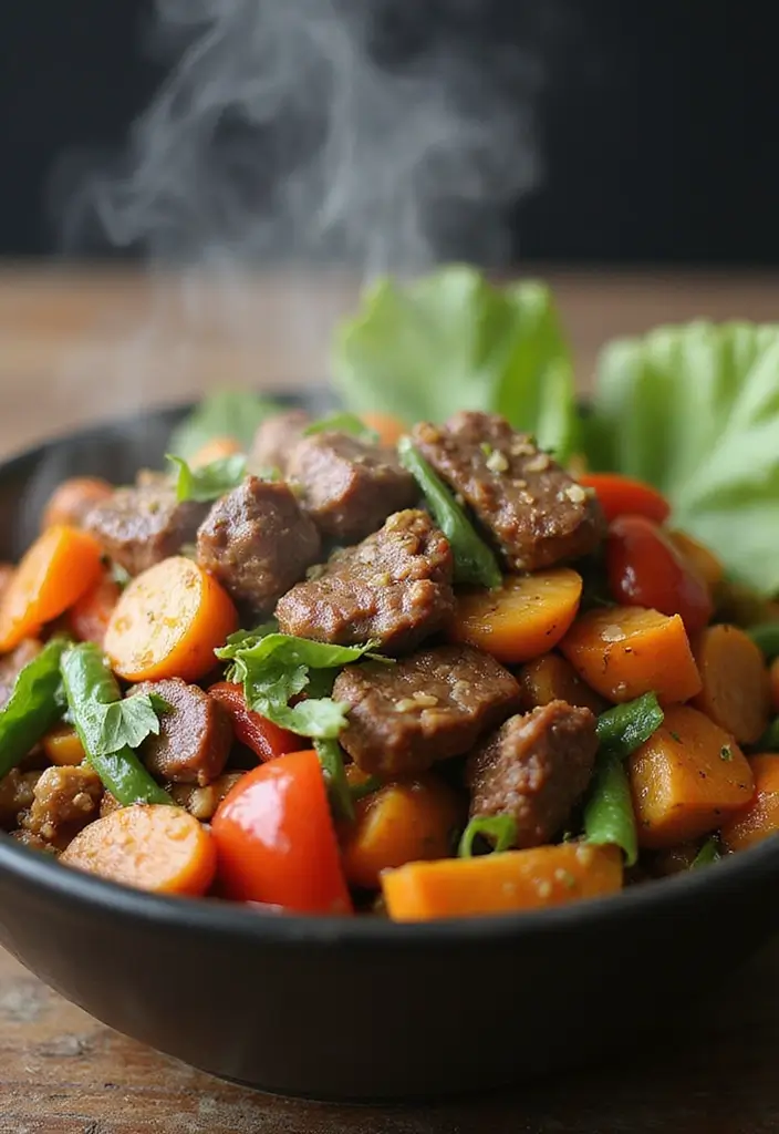 30 Authentic Thai Beef Stir Fry Recipes Full of Aroma - 2. Thai Beef Stir Fry with Mixed Vegetables