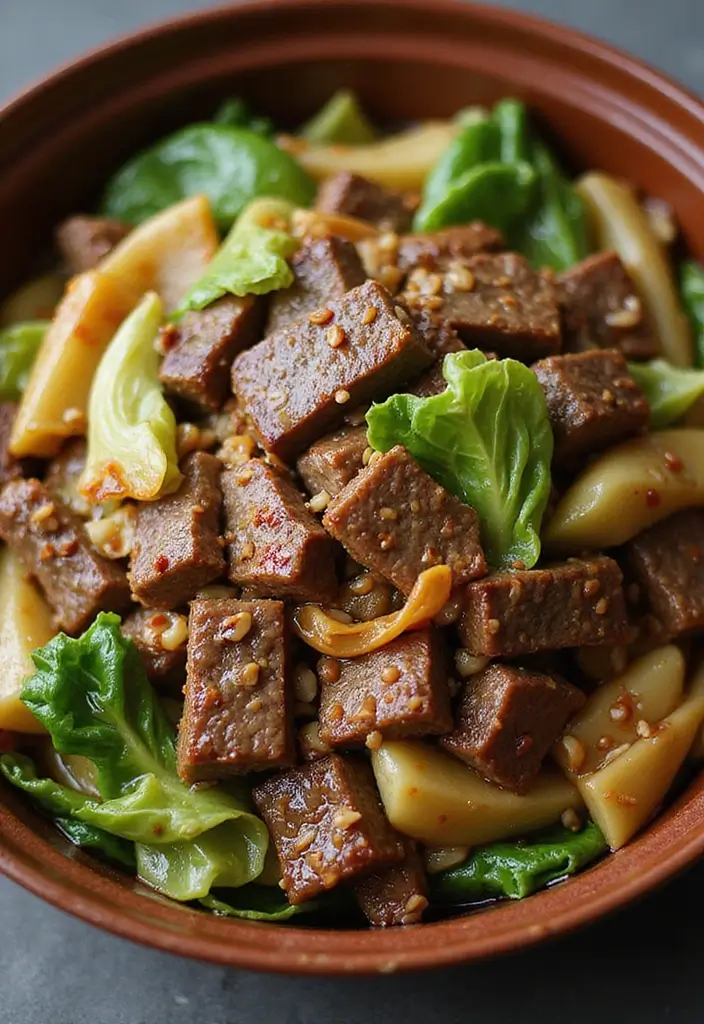 30+ Best Stir Fry Recipes for Every Occasion 123 30+ Best Stir Fry Recipes for Every Occasion - 19. Beef and Cabbage Stir Fry