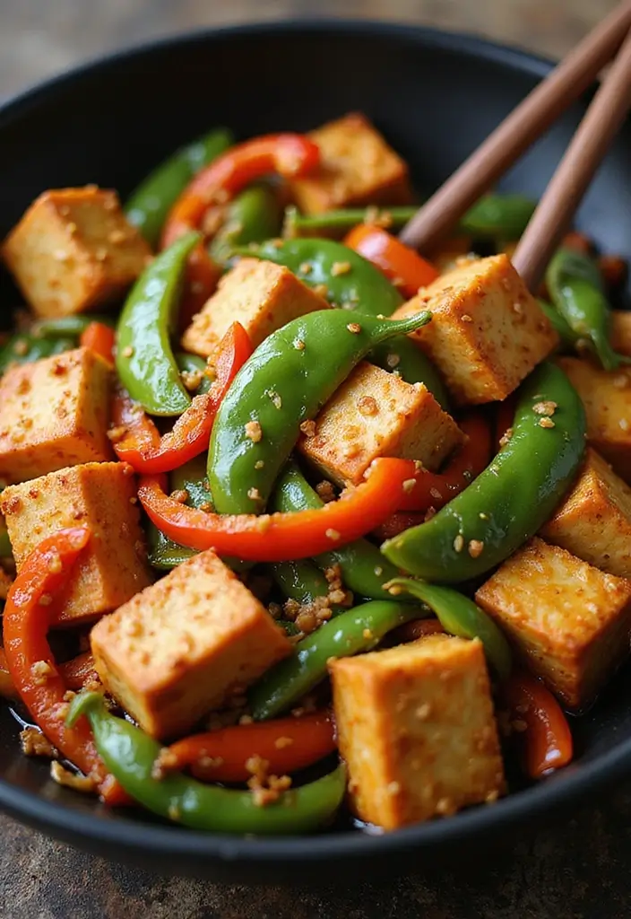 30+ Best Stir Fry Recipes for Every Occasion 8 30+ Best Stir Fry Recipes for Every Occasion - 2. Easy Vegan Tofu Stir Fry