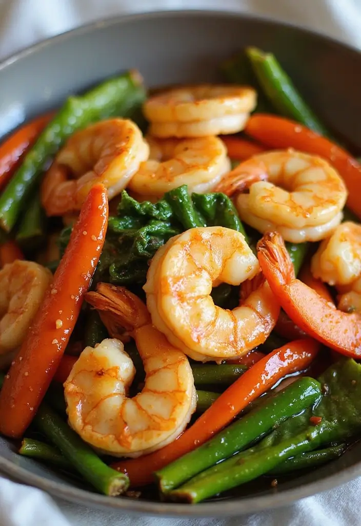 30+ Best Stir Fry Recipes for Every Occasion 130 30+ Best Stir Fry Recipes for Every Occasion - 20. Honey Garlic Shrimp Stir Fry