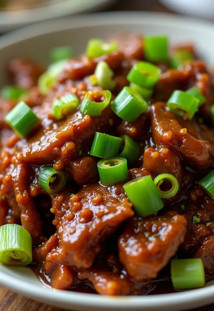 30+ Classic Beef Stir Fry Recipes with Asian Inspiration - 2. Spicy Mongolian Beef Stir Fry