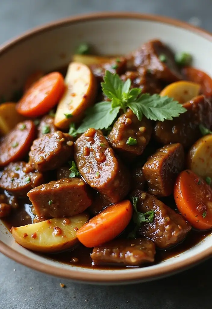 30+ Classic Beef Stir Fry Recipes with Asian Inspiration - 25. Balsamic Beef Stir Fry