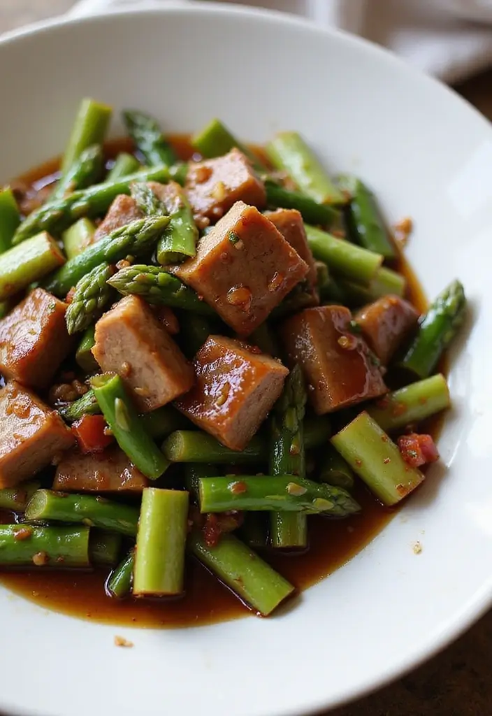 30+ Classic Beef Stir Fry Recipes with Asian Inspiration - 6. Hoisin Beef and Asparagus Stir Fry