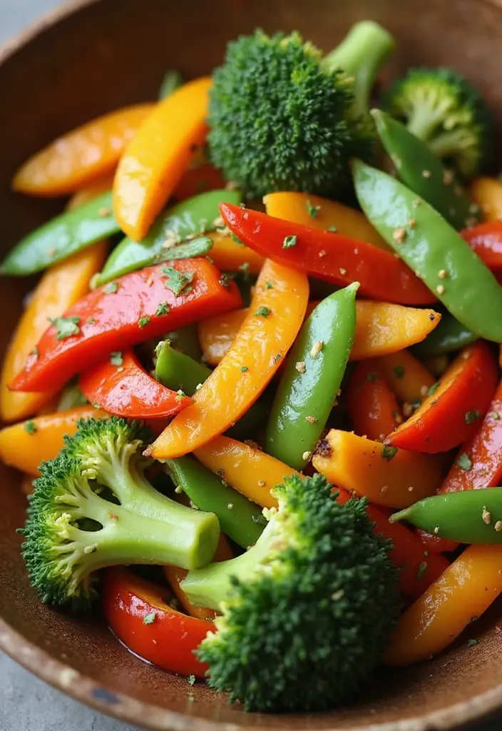 30+ Clean Eating Stir Fry Recipes for Healthy Meals 1 30+ Clean Eating Stir Fry Recipes for Healthy Meals - 1. Rainbow Vegetable Stir Fry