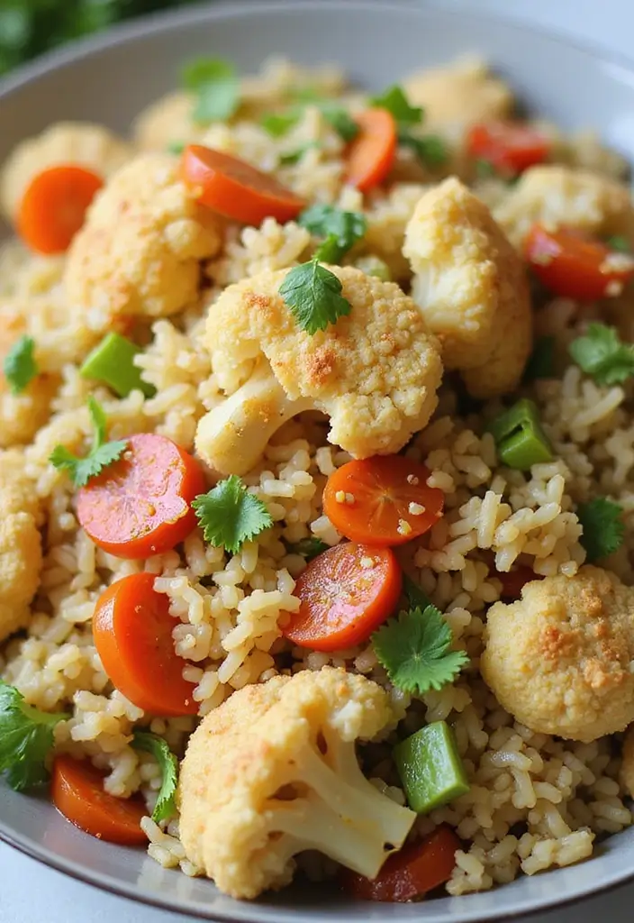 30+ Clean Eating Stir Fry Recipes for Healthy Meals 62 30+ Clean Eating Stir Fry Recipes for Healthy Meals - 10. Cauliflower Fried Rice Stir Fry