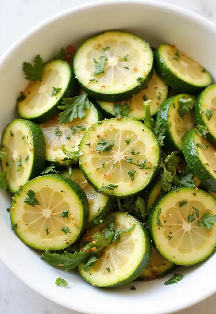30+ Clean Eating Stir Fry Recipes for Healthy Meals 83 30+ Clean Eating Stir Fry Recipes for Healthy Meals - 13. Lemon Herb Zucchini Stir Fry