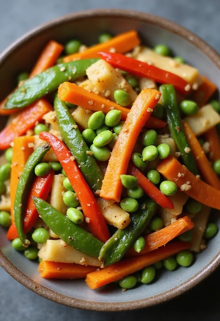30+ Clean Eating Stir Fry Recipes for Healthy Meals 95 30+ Clean Eating Stir Fry Recipes for Healthy Meals - 15. Vegetable and Edamame Stir Fry