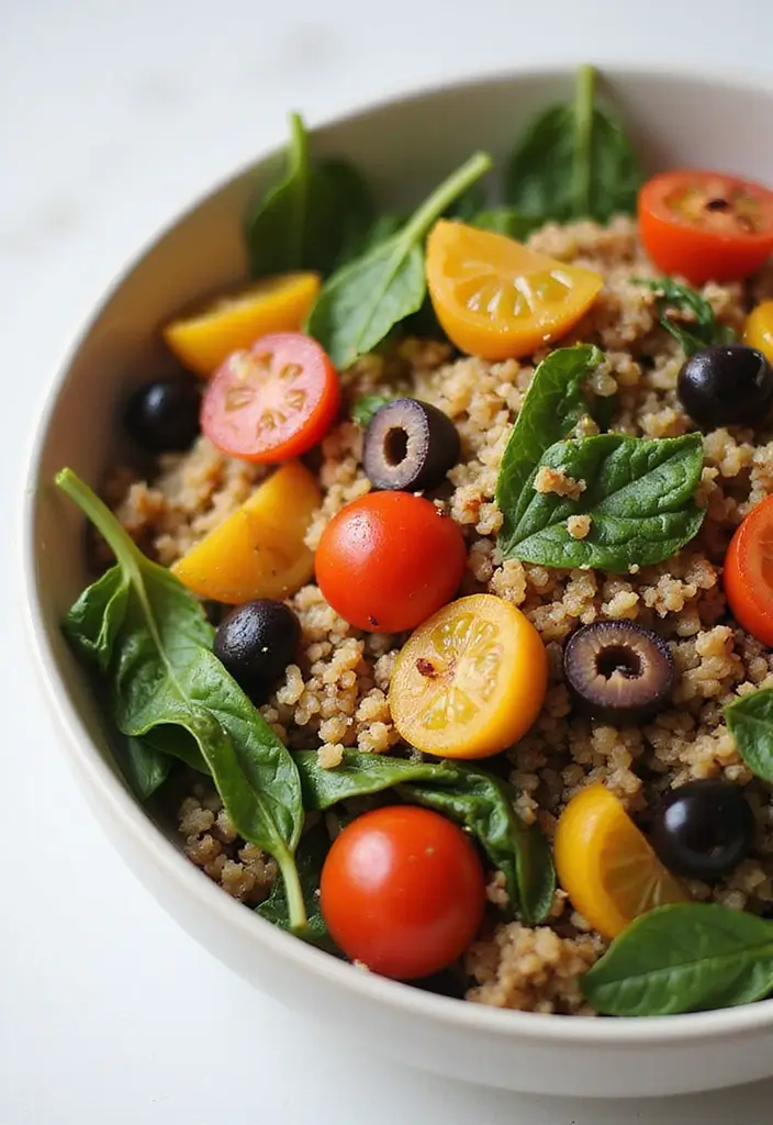30+ Clean Eating Stir Fry Recipes for Healthy Meals 121 30+ Clean Eating Stir Fry Recipes for Healthy Meals - 19. Mediterranean Quinoa Stir Fry