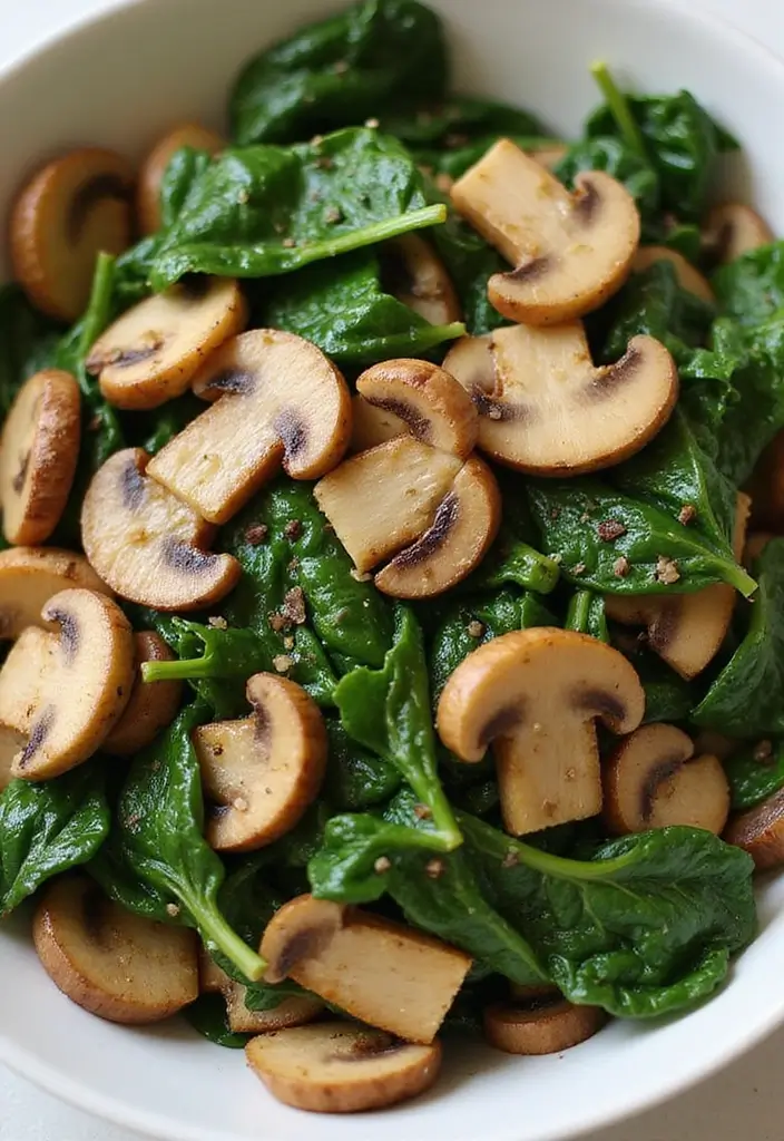 30+ Clean Eating Stir Fry Recipes for Healthy Meals 142 30+ Clean Eating Stir Fry Recipes for Healthy Meals - 22. Spinach and Mushroom Stir Fry