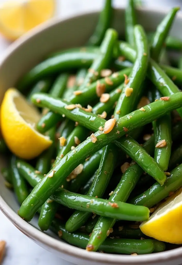 30+ Clean Eating Stir Fry Recipes for Healthy Meals 163 30+ Clean Eating Stir Fry Recipes for Healthy Meals - 25. Garlic and Lemon Green Bean Stir Fry