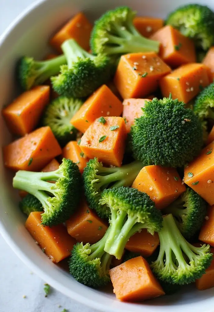 30+ Clean Eating Stir Fry Recipes for Healthy Meals 177 30+ Clean Eating Stir Fry Recipes for Healthy Meals - 27. Sweet Potato and Broccoli Stir Fry