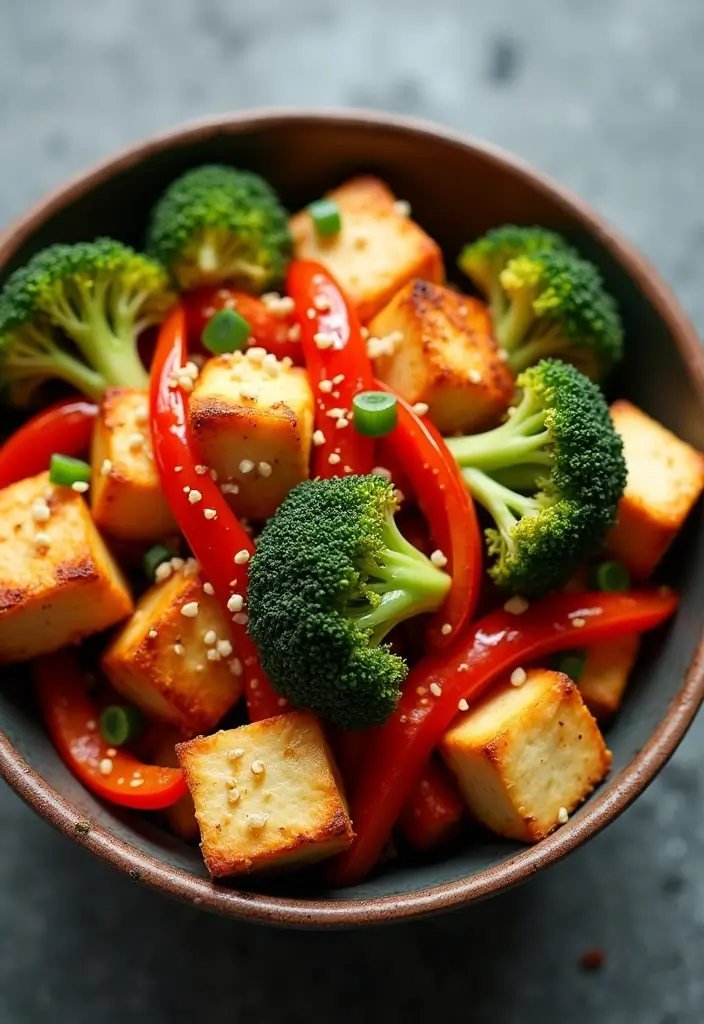 30+ Clean Eating Stir Fry Recipes for Healthy Meals 43 30+ Clean Eating Stir Fry Recipes for Healthy Meals - 7. Spicy Szechuan Tofu Stir Fry