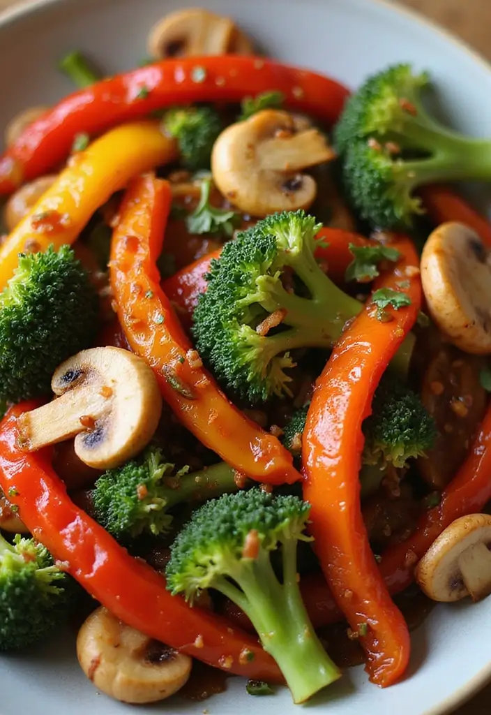 30+ Colorful Vegetable Stir Fry Recipes for Every Meal 62 30+ Colorful Vegetable Stir Fry Recipes for Every Meal - 10. Teriyaki Vegetable Stir Fry