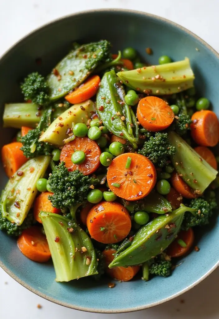30+ Colorful Vegetable Stir Fry Recipes for Every Meal 69 30+ Colorful Vegetable Stir Fry Recipes for Every Meal - 11. Miso Glazed Vegetable Stir Fry