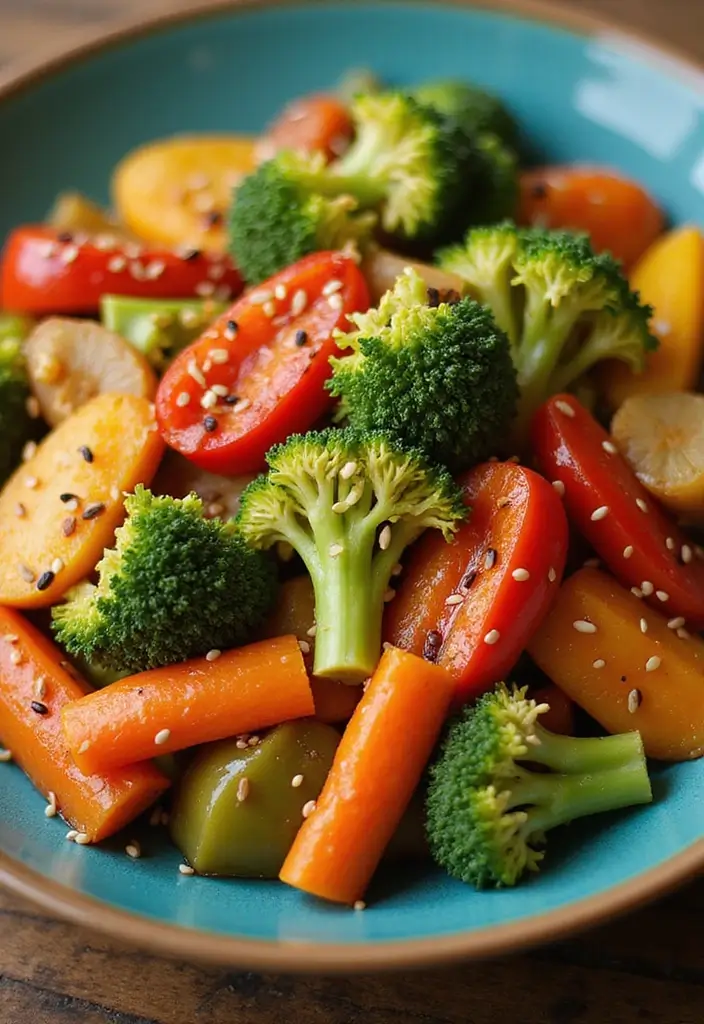 30+ Colorful Vegetable Stir Fry Recipes for Every Meal 95 30+ Colorful Vegetable Stir Fry Recipes for Every Meal - 15. Savory Vegetable Stir Fry