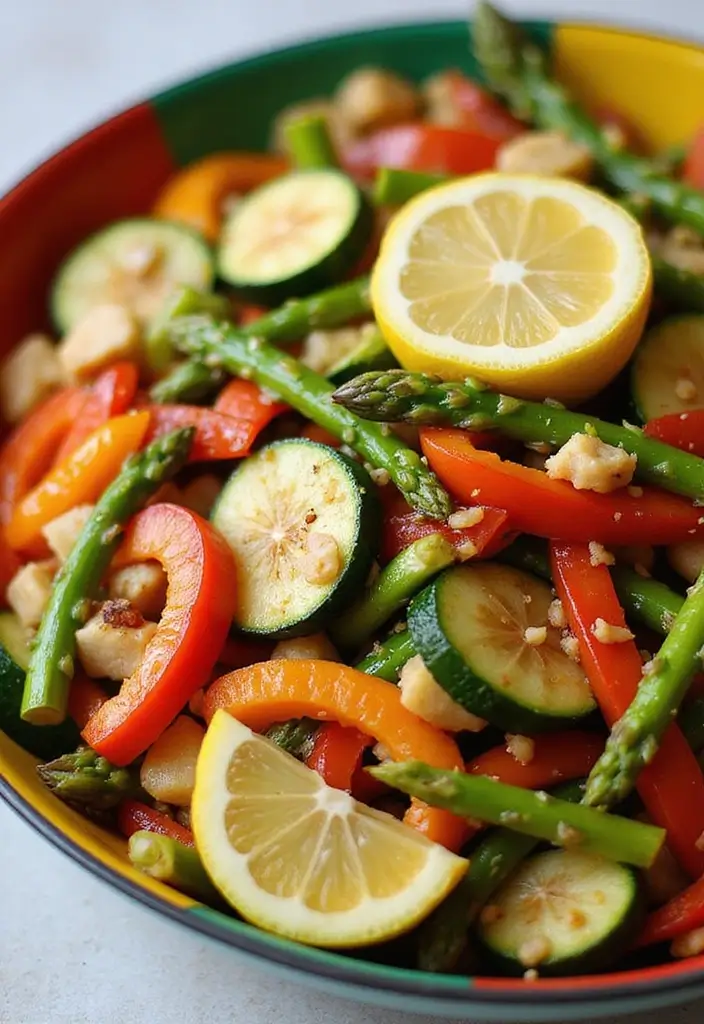 30+ Colorful Vegetable Stir Fry Recipes for Every Meal 116 30+ Colorful Vegetable Stir Fry Recipes for Every Meal - 18. Zesty Vegetable Stir Fry