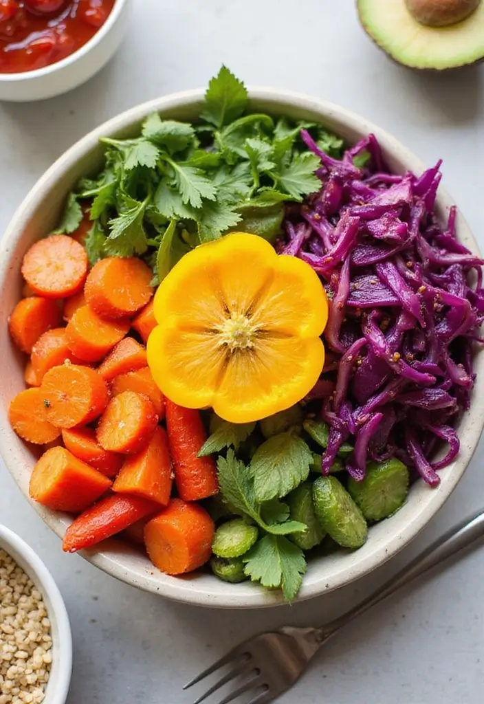 30+ Colorful Vegetable Stir Fry Recipes for Every Meal 22 30+ Colorful Vegetable Stir Fry Recipes for Every Meal - 4. Rainbow Vegetable Stir Fry