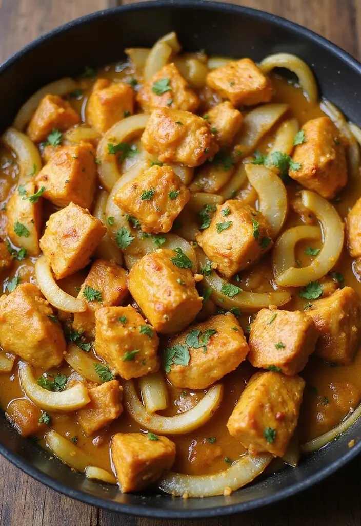 30 Curry Chicken Stir Fry Recipes with Bold Spices 167 30 Curry Chicken Stir Fry Recipes with Bold Spices - 25. Curry Chicken Stir Fry with Onions and Garlic