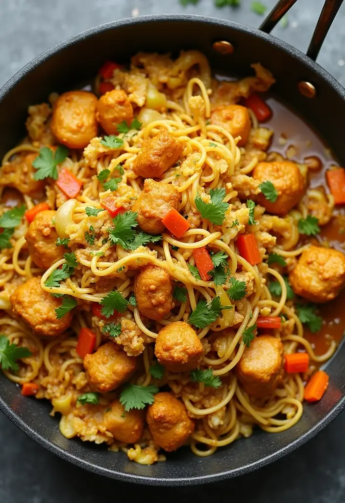 30 Curry Chicken Stir Fry Recipes with Bold Spices 193 30 Curry Chicken Stir Fry Recipes with Bold Spices - 29. Curry Chicken Stir Fry with Cabbage and Noodles
