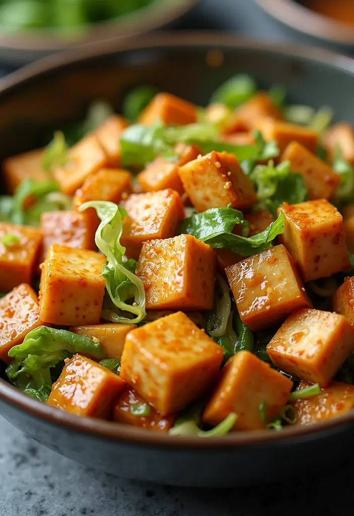 30 Delicious Vegan Stir Fry Recipes with Fresh Ingredients 128 30 Delicious Vegan Stir Fry Recipes with Fresh Ingredients - 20. Cabbage and Tofu Stir Fry