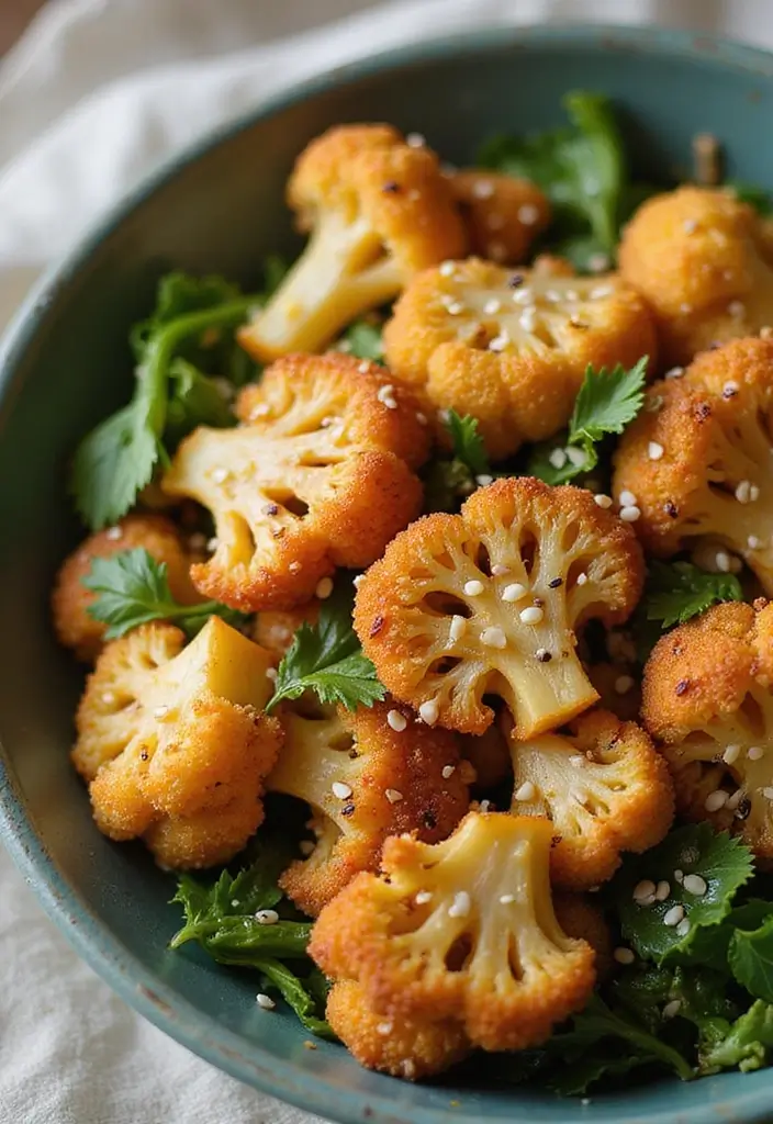 30 Delicious Vegan Stir Fry Recipes with Fresh Ingredients 43 30 Delicious Vegan Stir Fry Recipes with Fresh Ingredients - 7. Sesame Cauliflower Stir Fry