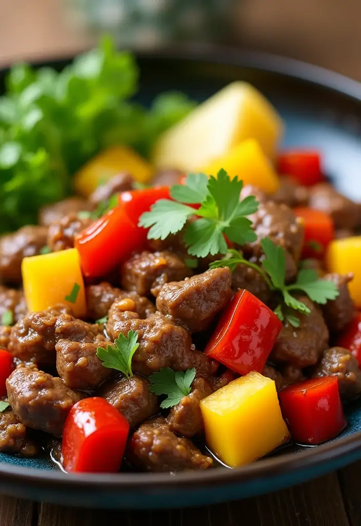 30+ Easy Beef Stir Fry Recipes with Savory Soy Sauce - 14. Beef Stir Fry with Pineapple
