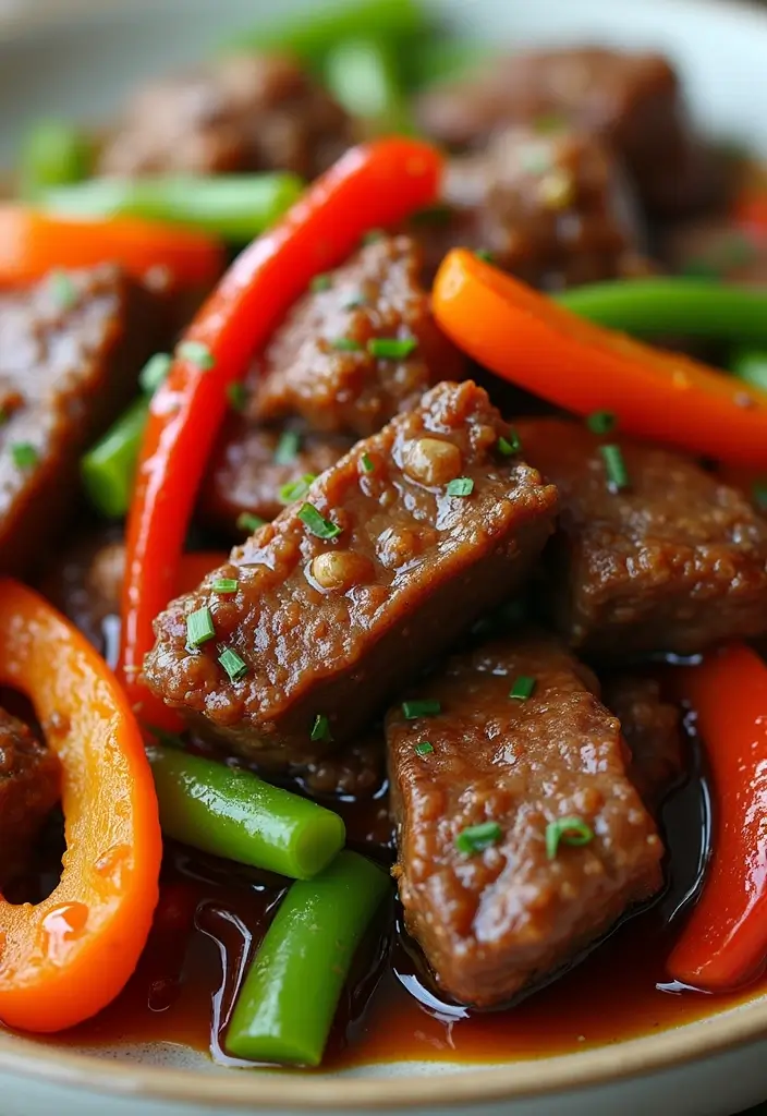 30+ Easy Beef Stir Fry Recipes with Savory Soy Sauce - 26. Beef Stir Fry with Teriyaki Glaze
