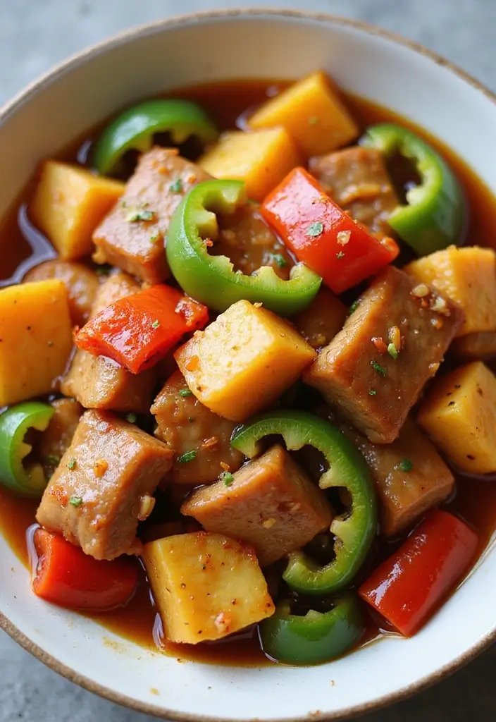 30+ Easy Pork Stir Fry Recipes Bursting with Flavor 1 30+ Easy Pork Stir Fry Recipes Bursting with Flavor - 1. Sweet and Sour Pork Stir Fry