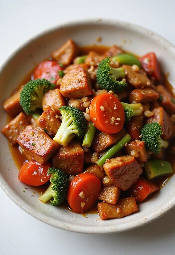 30+ Easy Pork Stir Fry Recipes Bursting with Flavor 91 30+ Easy Pork Stir Fry Recipes Bursting with Flavor - 15. BBQ Pork Stir Fry