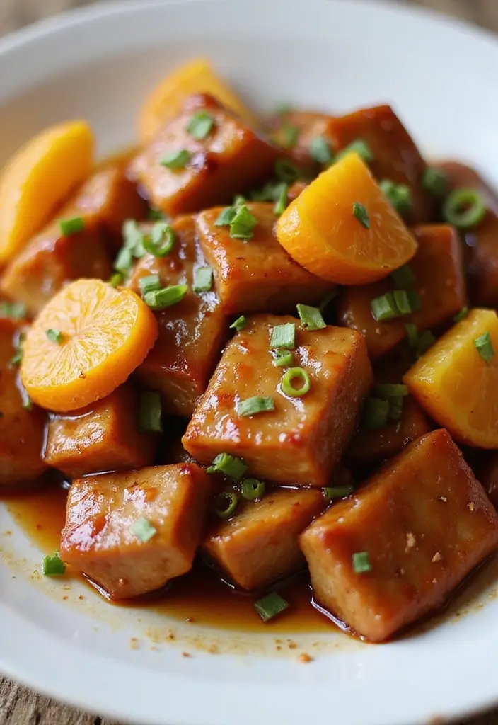 30+ Easy Pork Stir Fry Recipes Bursting with Flavor 110 30+ Easy Pork Stir Fry Recipes Bursting with Flavor - 18. Orange Glazed Pork Stir Fry
