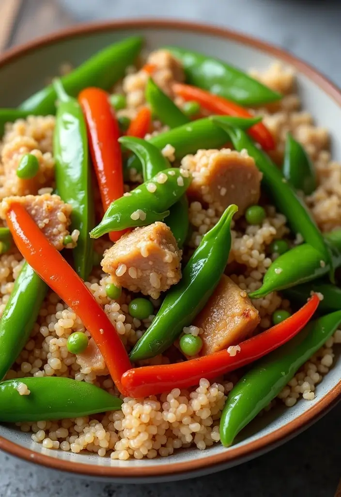 30+ Easy Pork Stir Fry Recipes Bursting with Flavor 124 30+ Easy Pork Stir Fry Recipes Bursting with Flavor - 20. Pork Stir Fry with Snow Peas