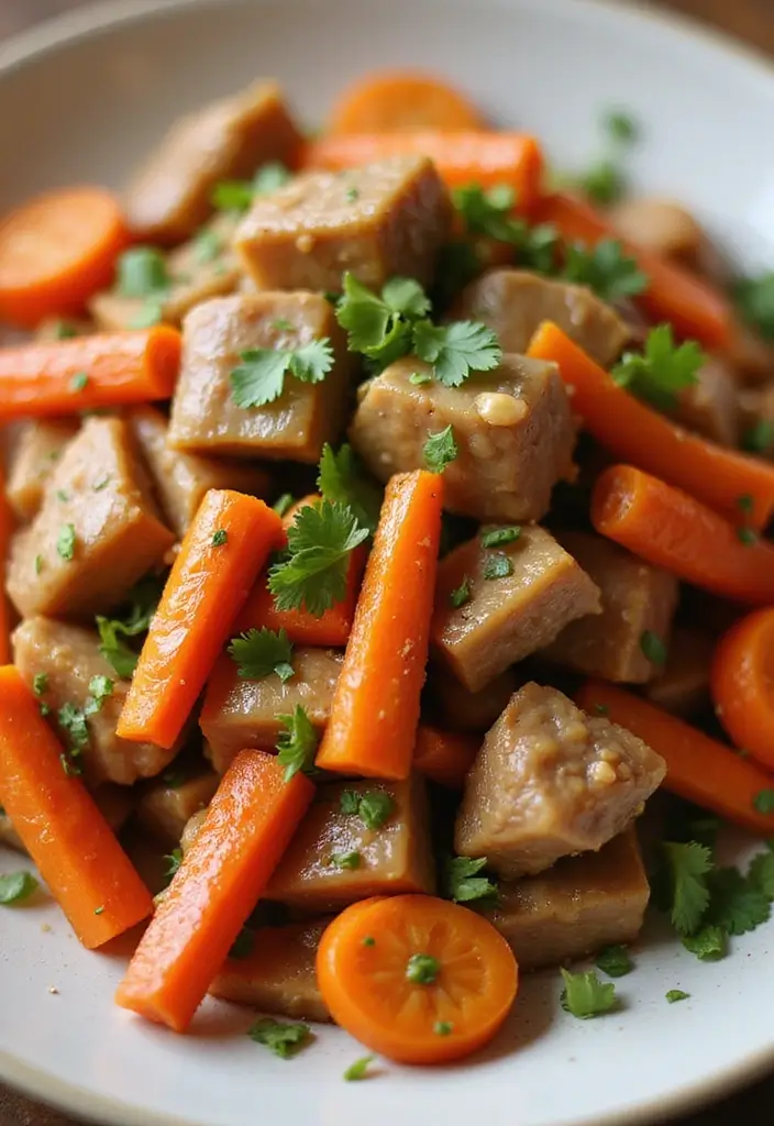 30+ Easy Pork Stir Fry Recipes Bursting with Flavor 145 30+ Easy Pork Stir Fry Recipes Bursting with Flavor - 23. Pork and Carrot Stir Fry