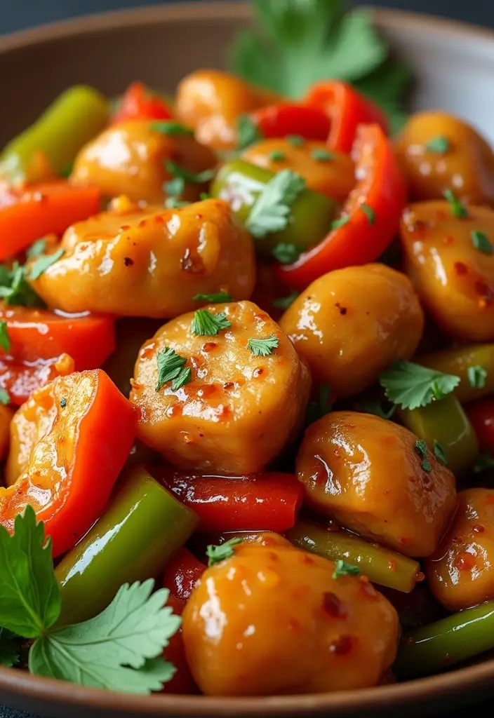 30+ Easy Pork Stir Fry Recipes Bursting with Flavor 152 30+ Easy Pork Stir Fry Recipes Bursting with Flavor - 24. Pork and Bell Pepper Stir Fry with Orange Sauce